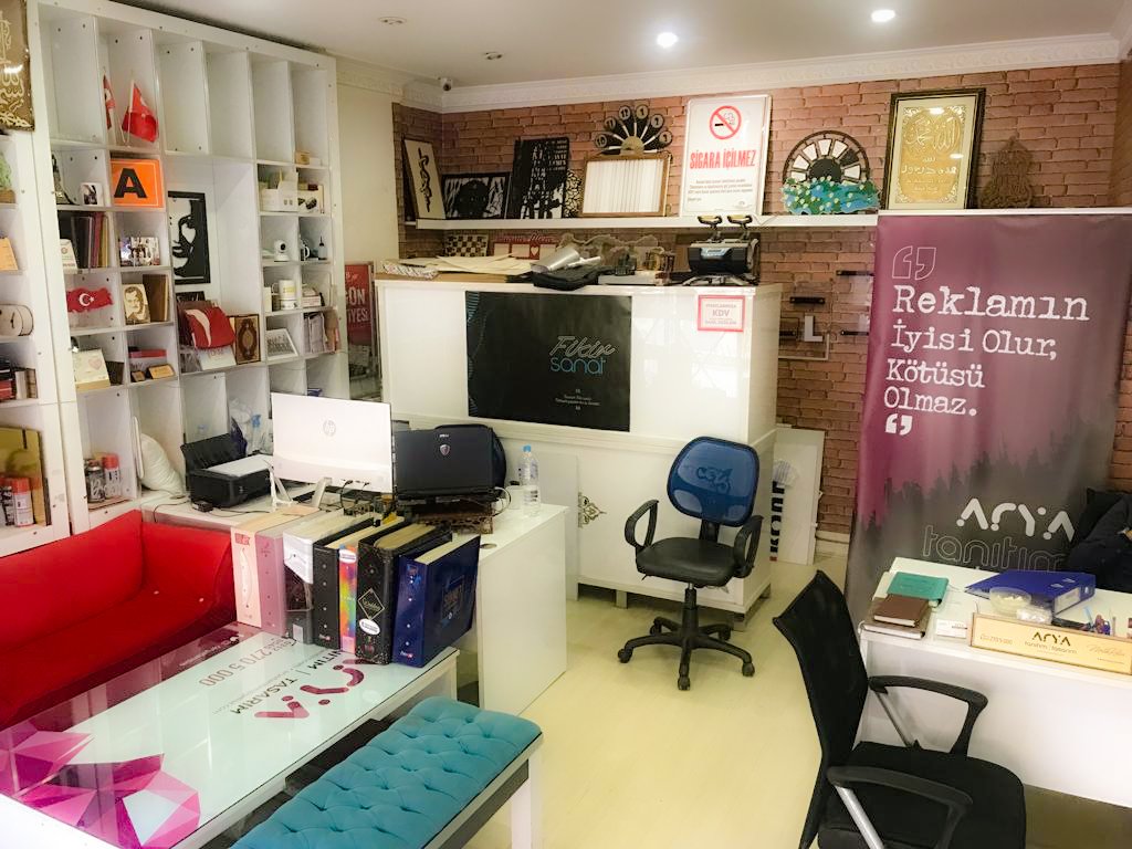 Arya Reklam Sincan atölye ve ofis